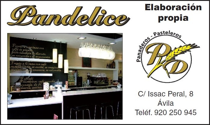 pandelice panaderia pasterleria avila